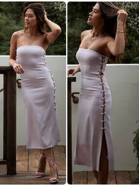 gianni bini harper satin v neck sleeveless slip midi dress Your next night out calls for this stunning Harper satin V-neck sleeveless slip midi dress! @fo.rosi . . . . #dillards #giannibini #mididress #satindress #giannibinidresses #datenight #ootd #dresses #onlyatdillards #shopdillards